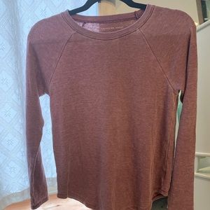 Long sleeve waffle tee from American Eagle